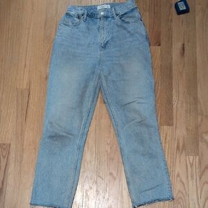 Abercrombie & Fitch Light Blue Straight Leg Jeans